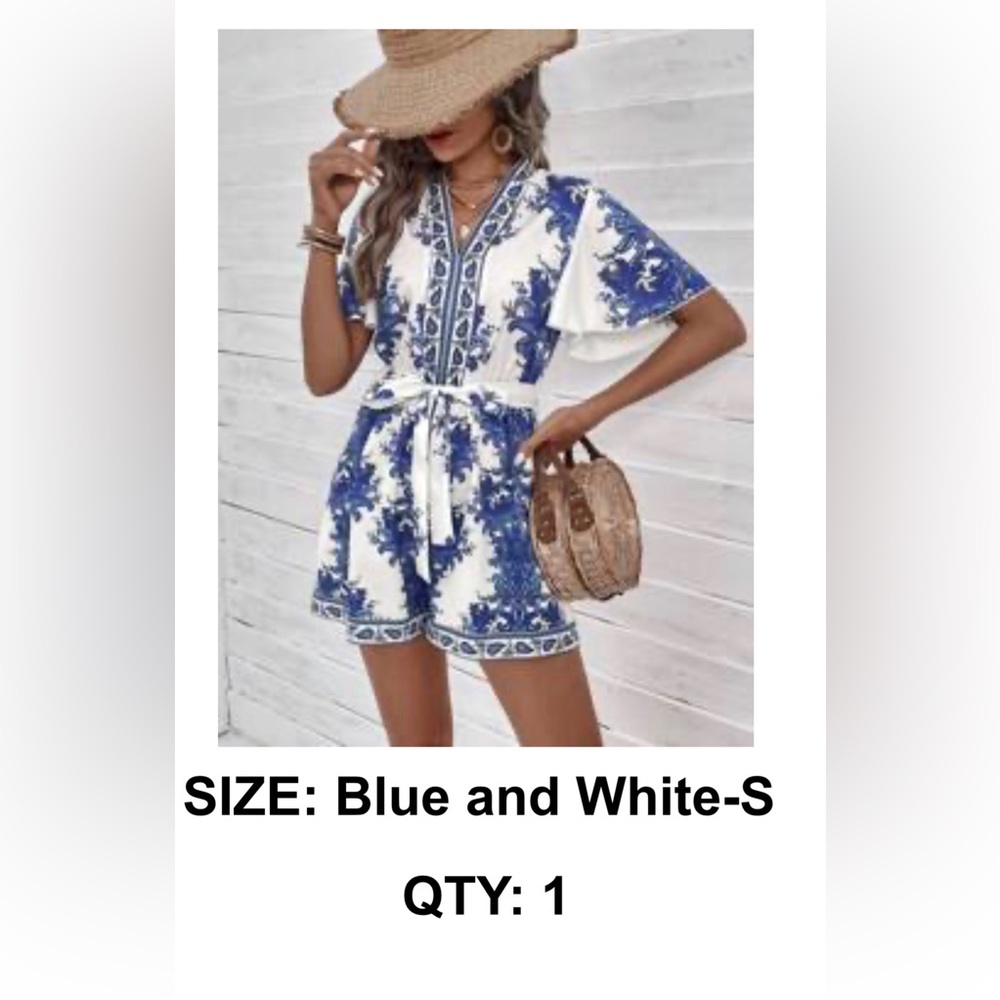 Shein romper. Brand new with tags. Smoke/pet free home